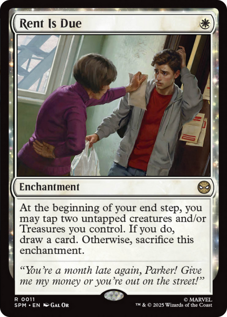 Rent Is Due [Marvel's Spider-Man] | Card Citadel