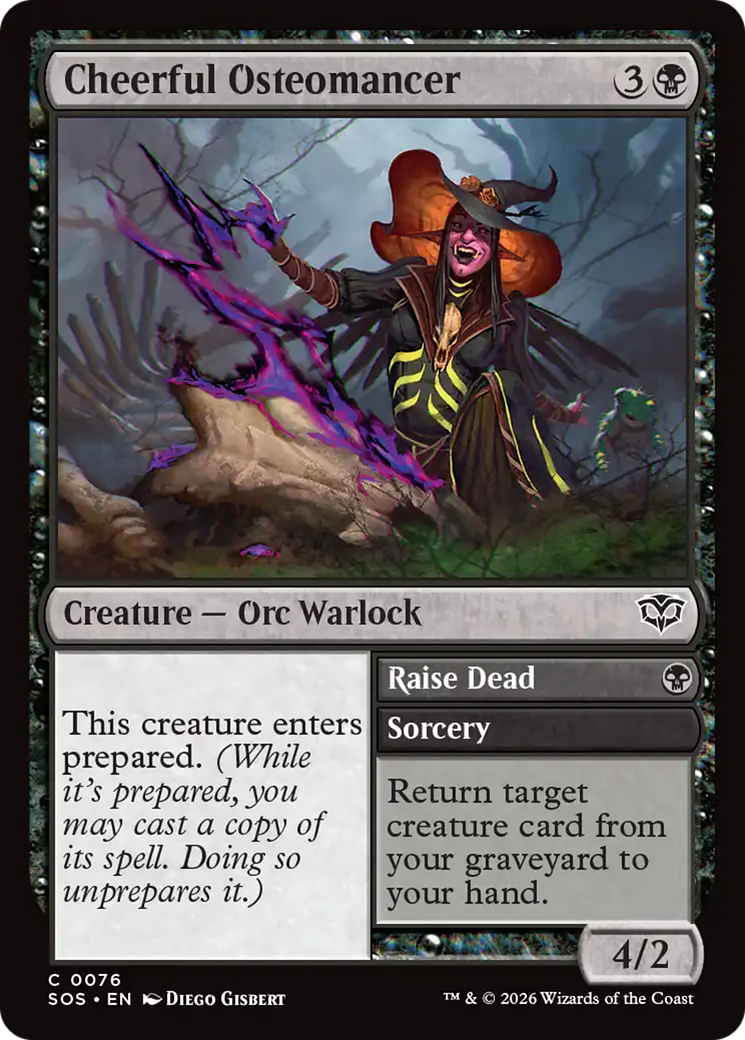 Cheerful Osteomancer [Secrets of Strixhaven] | Card Citadel