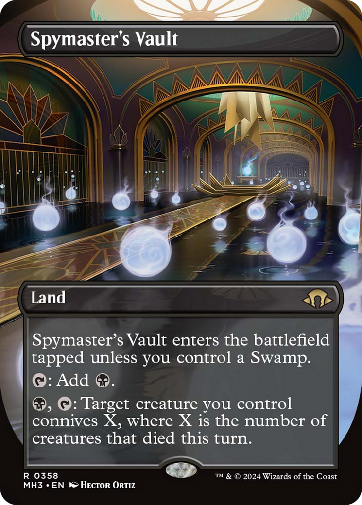 Spymaster's Vault (Borderless) [Modern Horizons 3] | Card Citadel