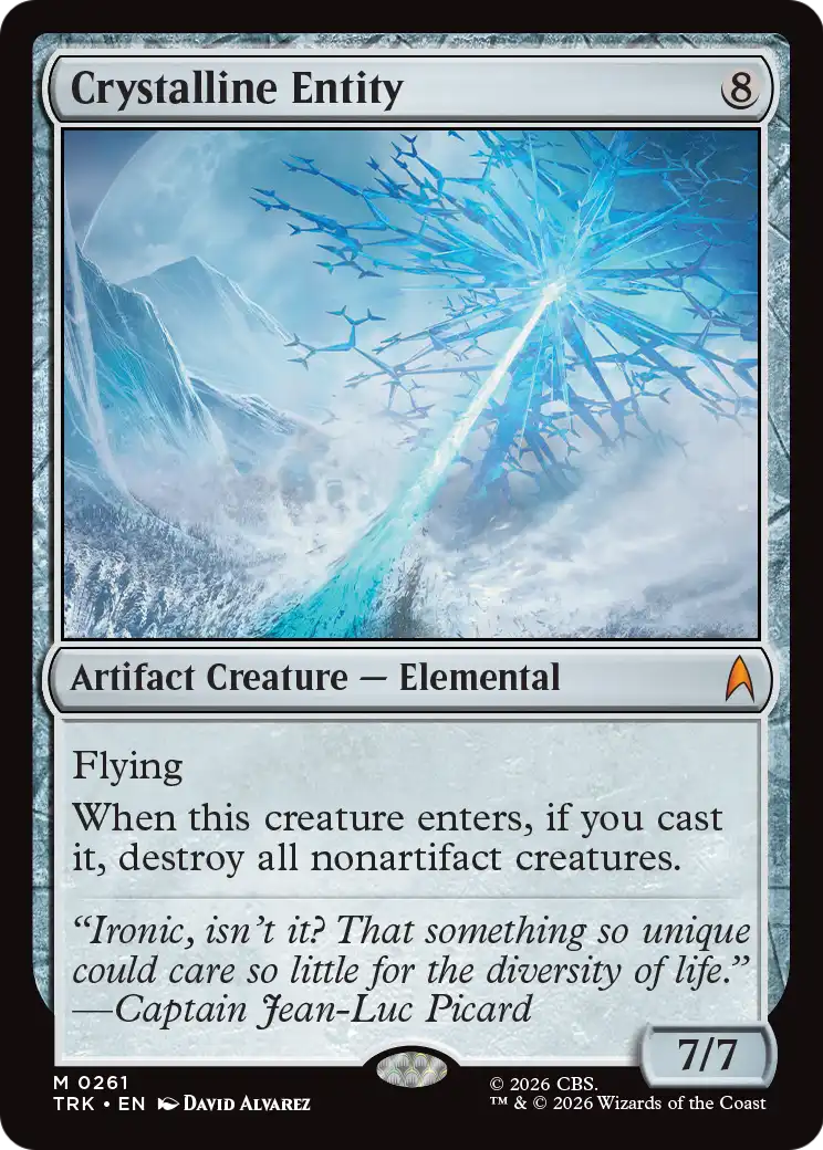 Crystalline Entity [Star Trek] | Card Citadel