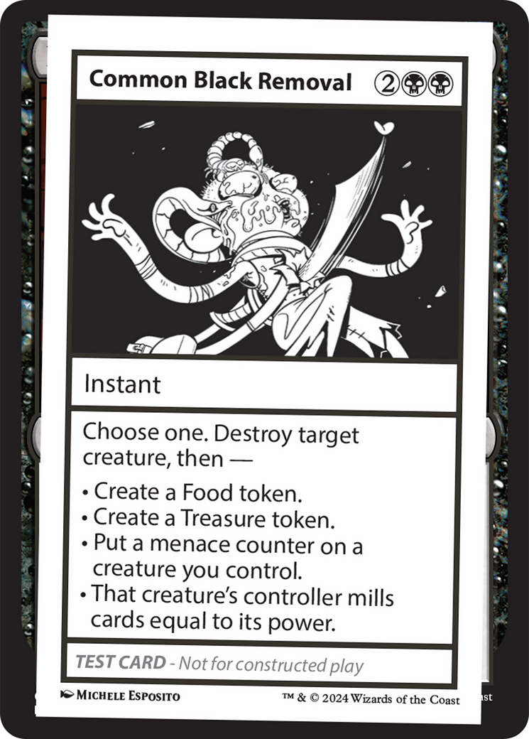 Common Black Removal [Mystery Booster 2 Playtest Cards] | Card Citadel