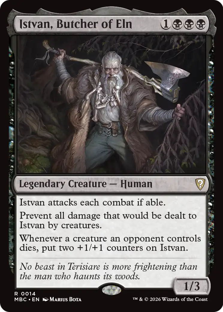 Istvan, Butcher of Eln [Mystery Booster: Commander Edition] | Card Citadel