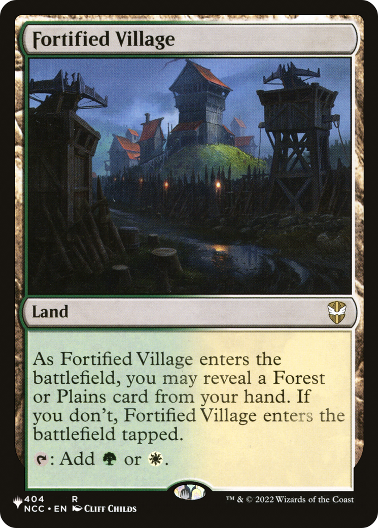 Fortified Village [The List] | Card Citadel