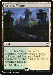 Fortified Village [The List] | Card Citadel