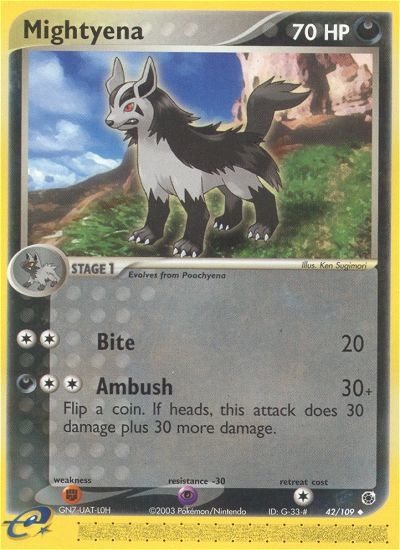 Mightyena (42/109) [EX: Ruby & Sapphire] | Card Citadel