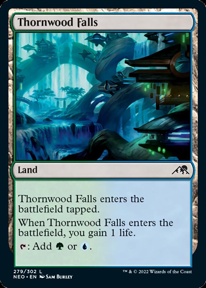 Thornwood Falls [Kamigawa: Neon Dynasty] | Card Citadel