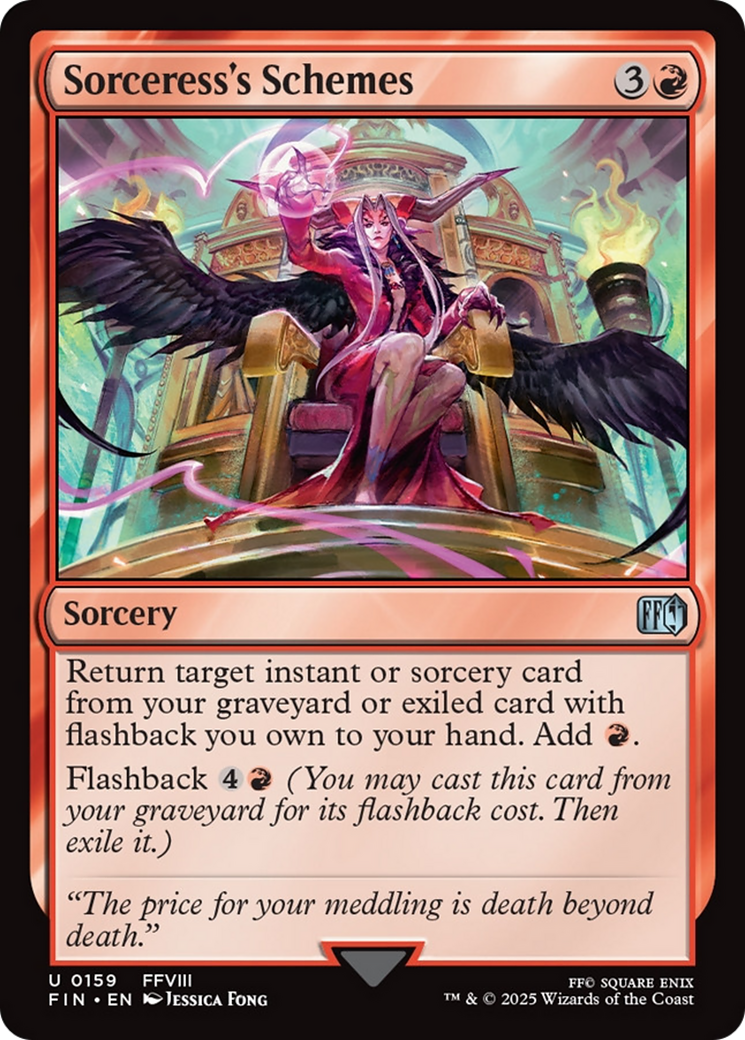 Sorceress's Schemes [FINAL FANTASY] | Card Citadel