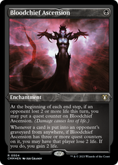 Bloodchief Ascension (Foil Etched) [Commander Masters] | Card Citadel