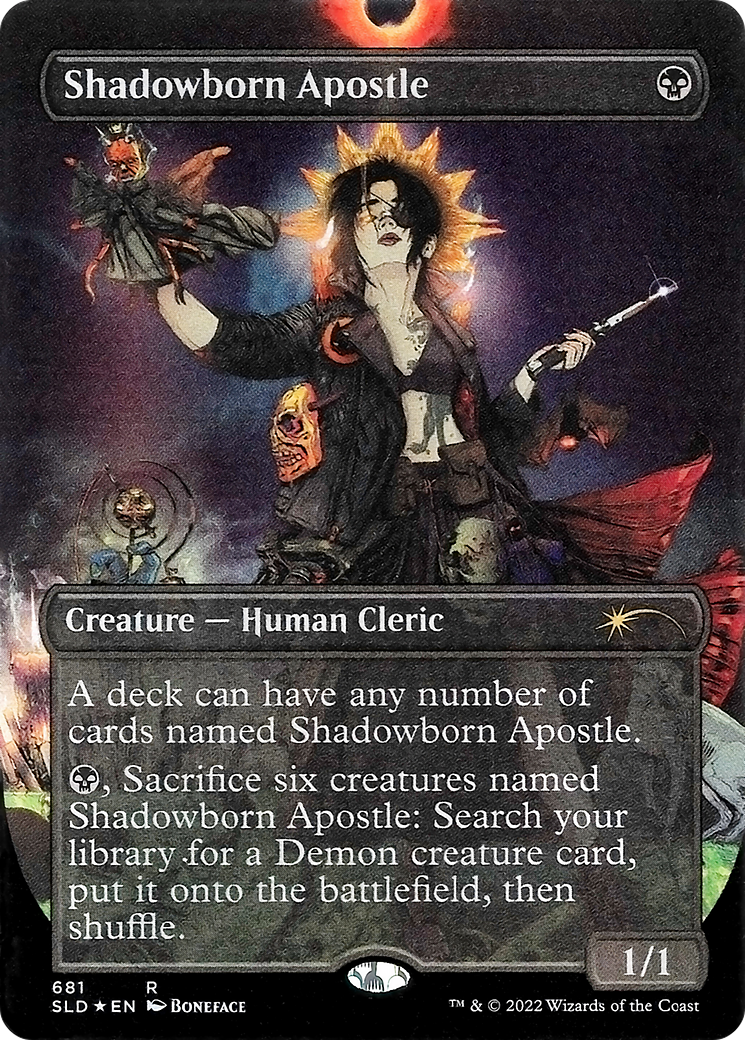 Shadowborn Apostle (681) (Borderless) [Secret Lair Drop Promos] | Card Citadel