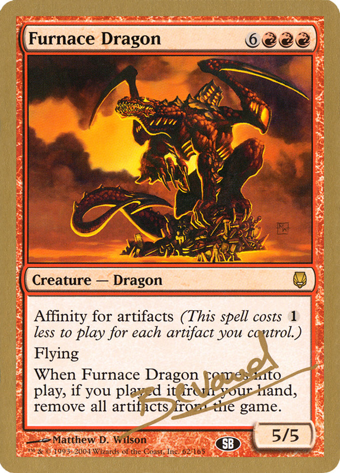 Furnace Dragon (Manuel Bevand) (SB) [World Championship Decks 2004] | Card Citadel