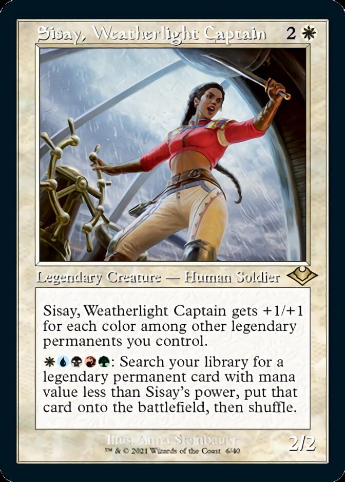 Sisay, Weatherlight Captain (Retro) [Modern Horizons] | Card Citadel