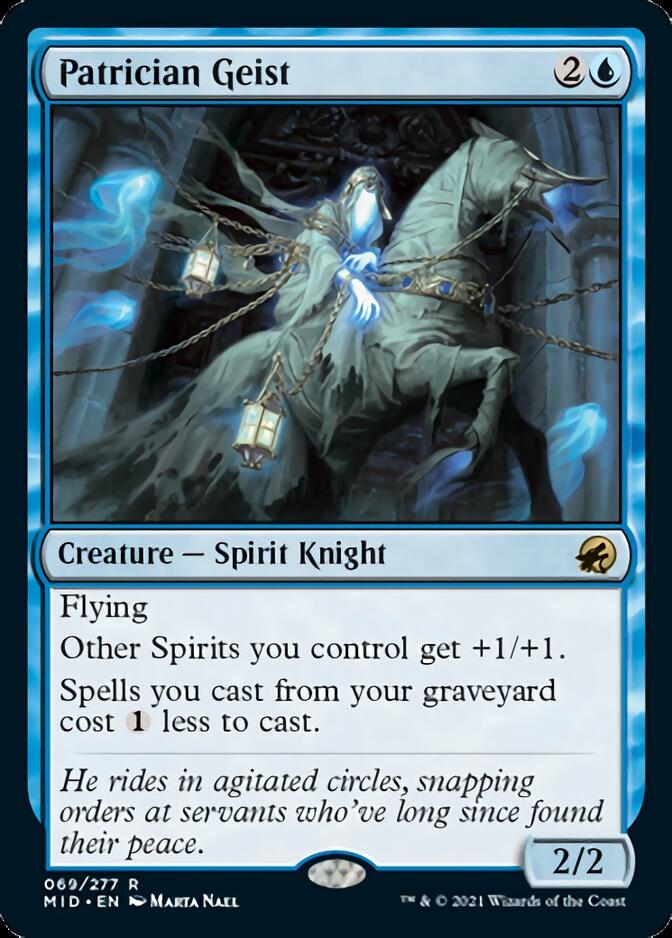 Patrician Geist [Innistrad: Midnight Hunt] | Card Citadel