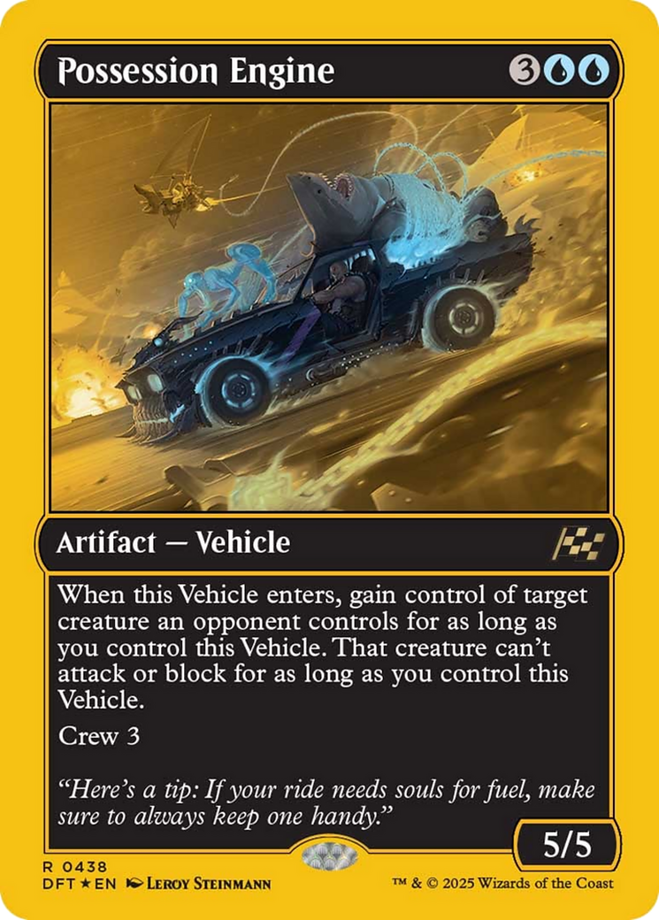 Possession Engine (First-Place Foil) [Aetherdrift] | Card Citadel