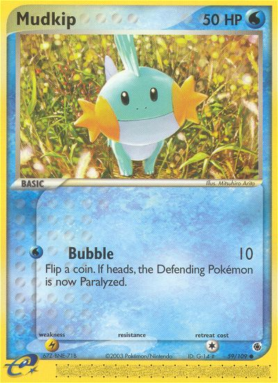 Mudkip (59/109) [EX: Ruby & Sapphire] | Card Citadel