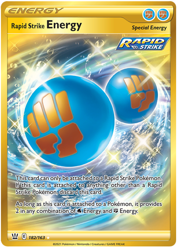 Rapid Strike Energy (182/163) [Sword & Shield: Battle Styles] | Card Citadel