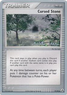Cursed Stone (72/92) (Suns & Moons - Miska Saari) [World Championships 2006] | Card Citadel