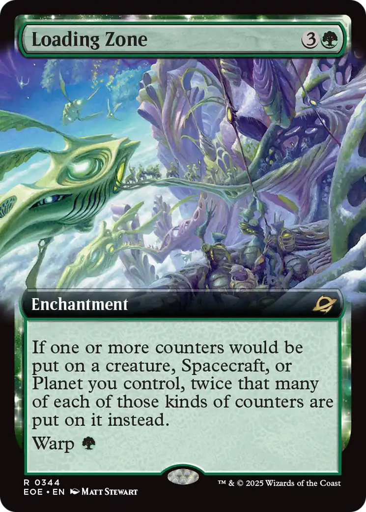 Loading Zone (Extended Art) [Edge of Eternities] | Card Citadel