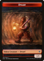 Soldier (UMA) // Dwarf (ELD) Double-Sided Token [The List] | Card Citadel