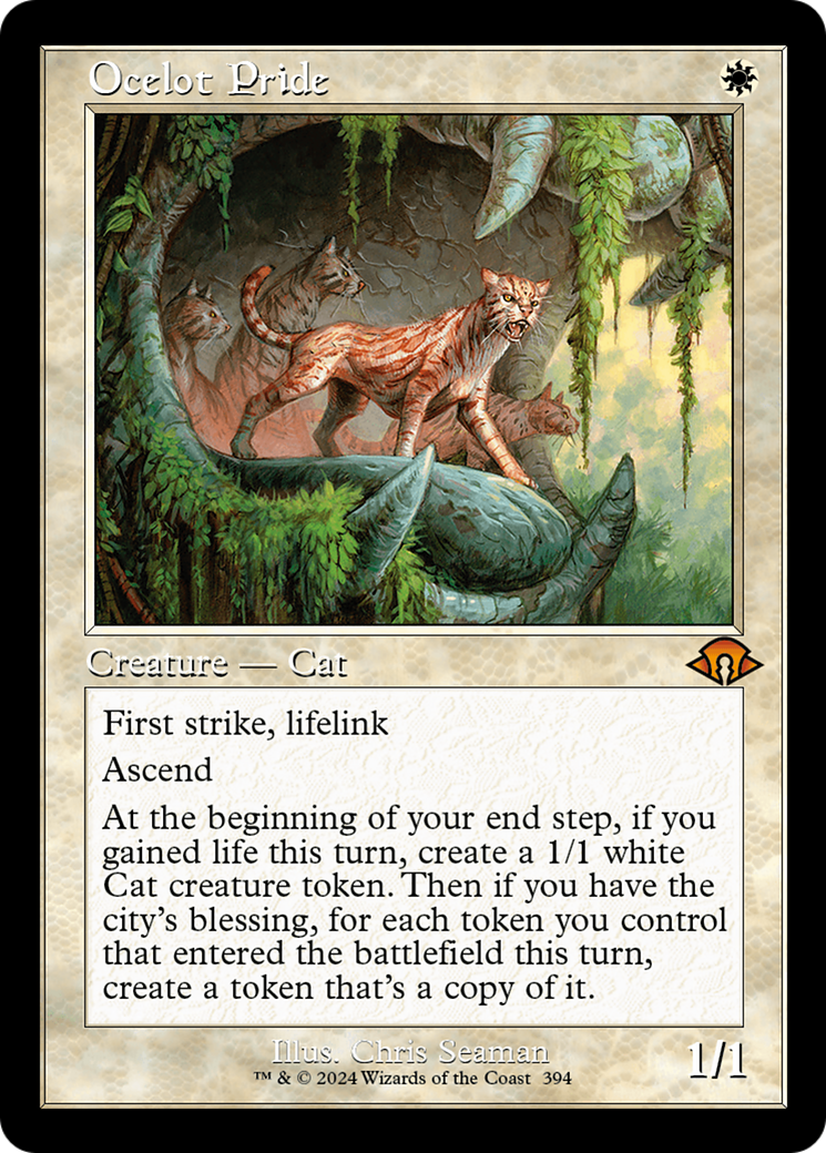 Ocelot Pride (Retro) [Modern Horizons 3] | Card Citadel