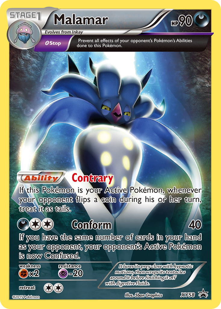 Malamar (XY58) [XY: Black Star Promos] | Card Citadel