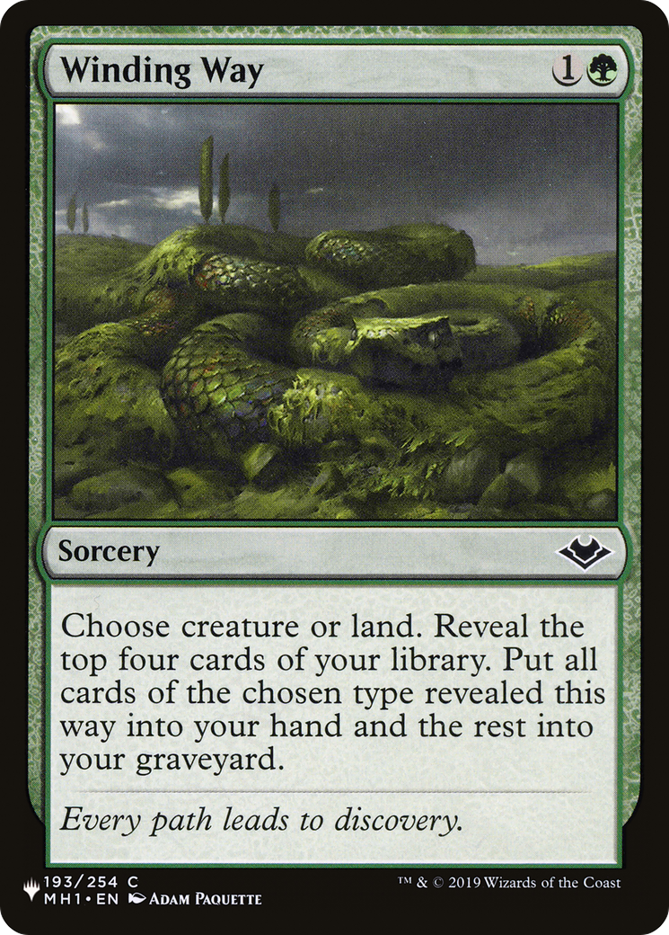 Winding Way [The List Reprints] | Card Citadel