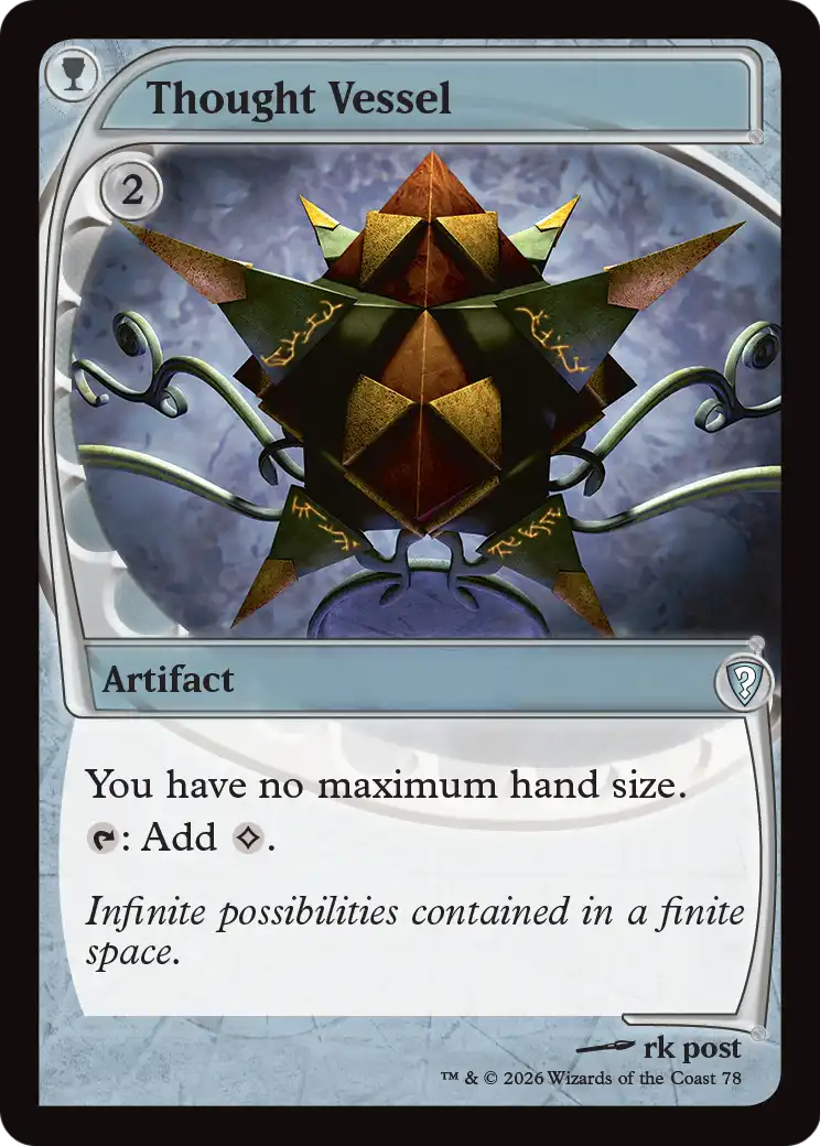 Thought Vessel (Future Sight) [Mystery Booster: Commander Edition] | Card Citadel