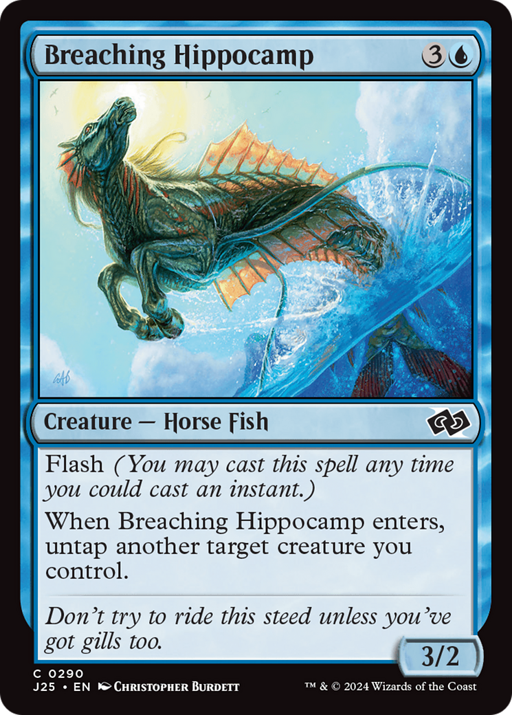 Breaching Hippocamp [Foundations Jumpstart] | Card Citadel