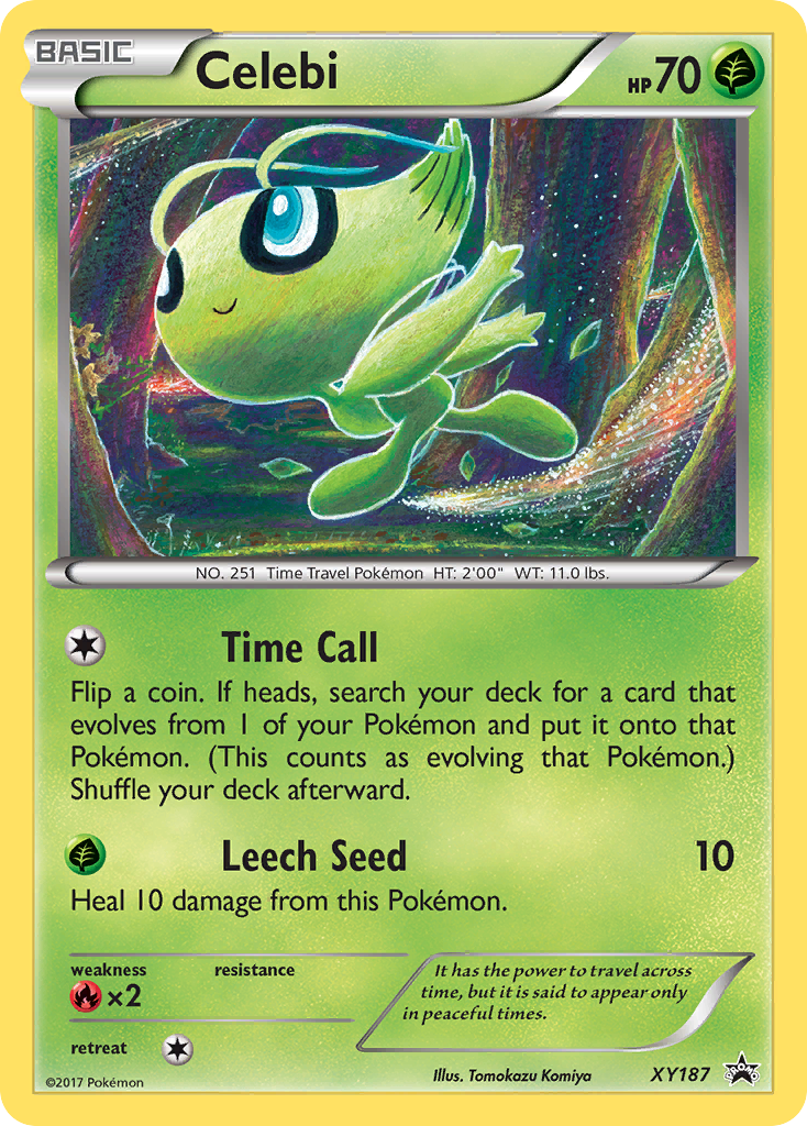 Celebi (XY187) [XY: Black Star Promos] | Card Citadel