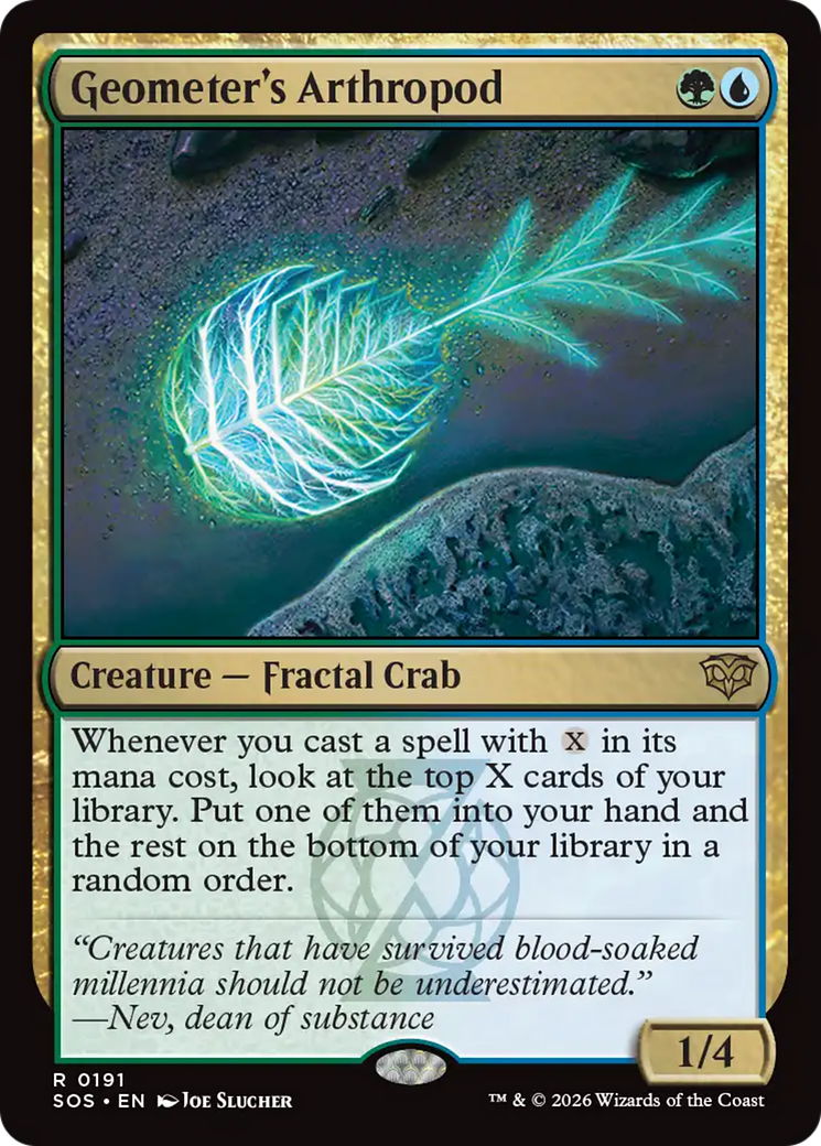 Geometer's Arthropod [Secrets of Strixhaven] | Card Citadel