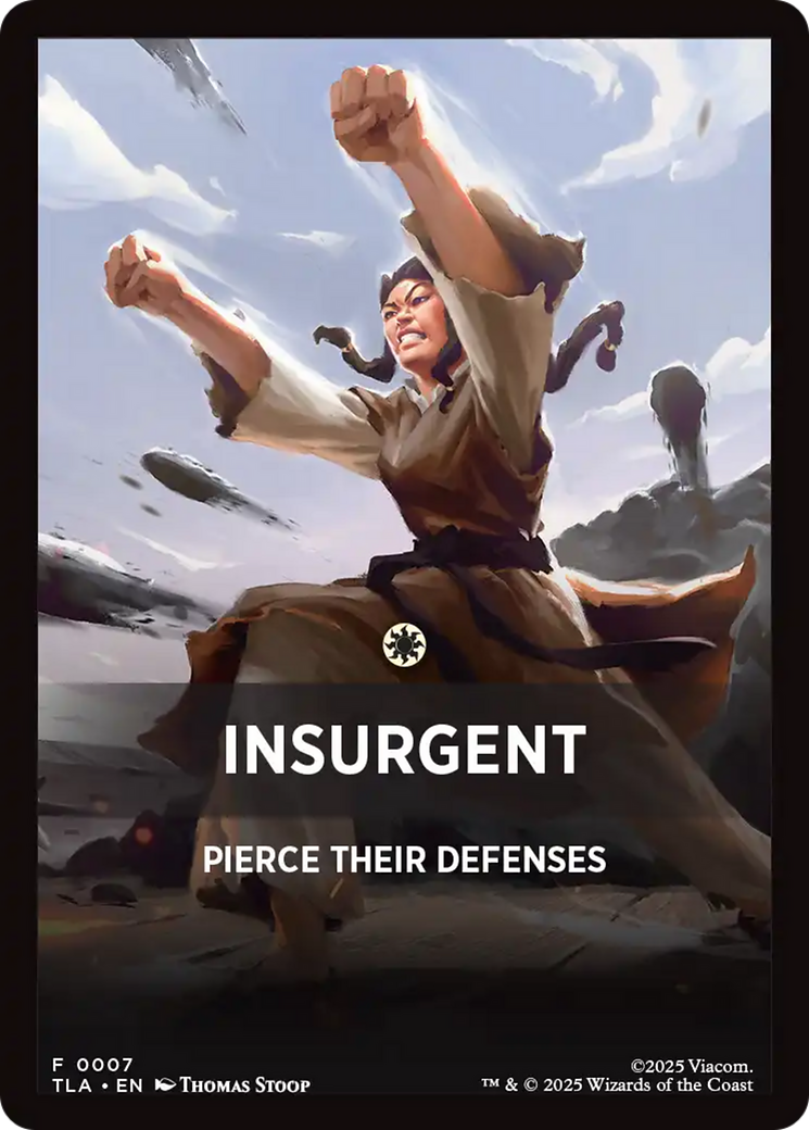 Insurgent Theme Card [Avatar: The Last Airbender Tokens] | Card Citadel