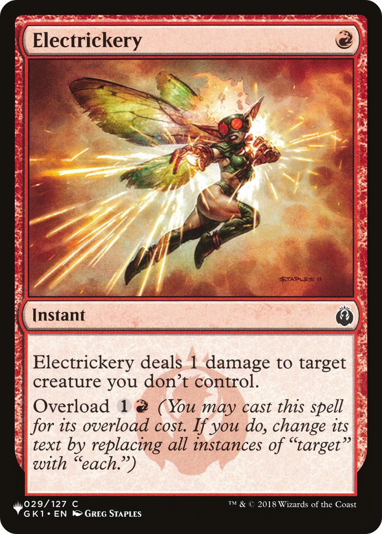 Electrickery [The List Reprints] | Card Citadel