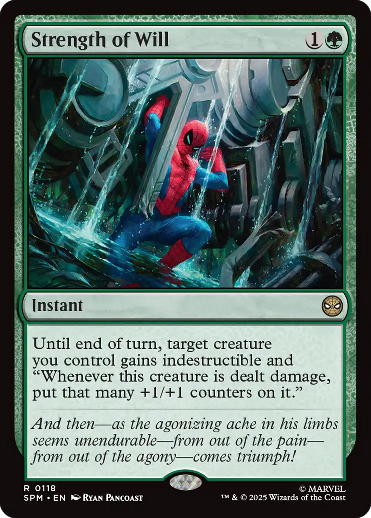 Strength of Will [Marvel's Spider-Man] | Card Citadel