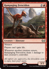 Rampaging Ferocidon [Duskmourn: House of Horror Commander] | Card Citadel