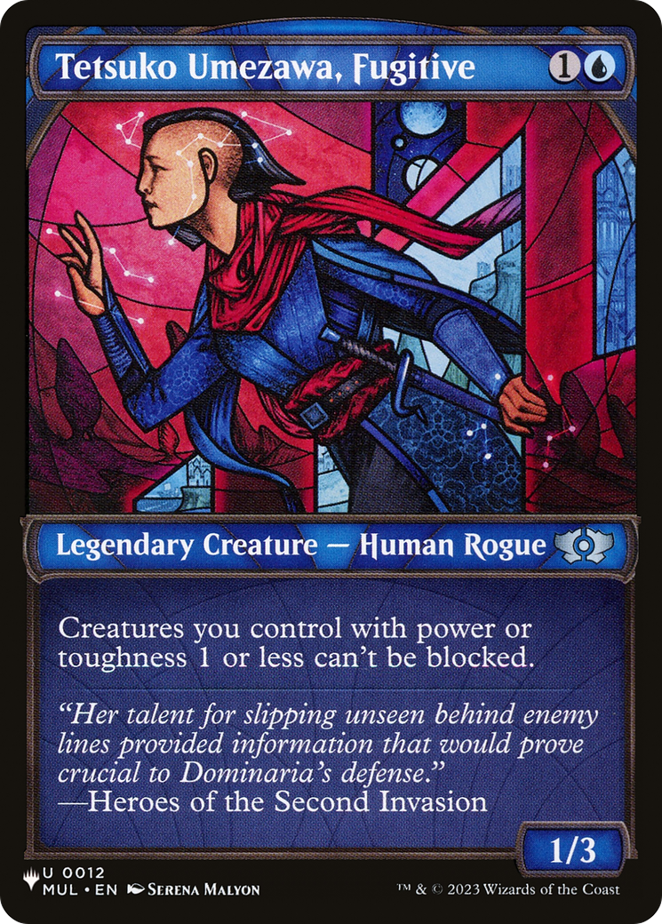 Tetsuko Umezawa, Fugitive (MUL) [The List] | Card Citadel