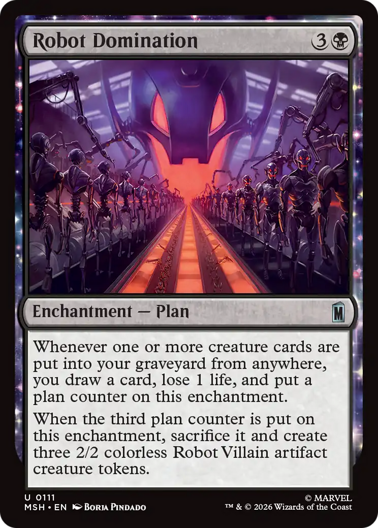 Robot Domination [Marvel Super Heroes] | Card Citadel