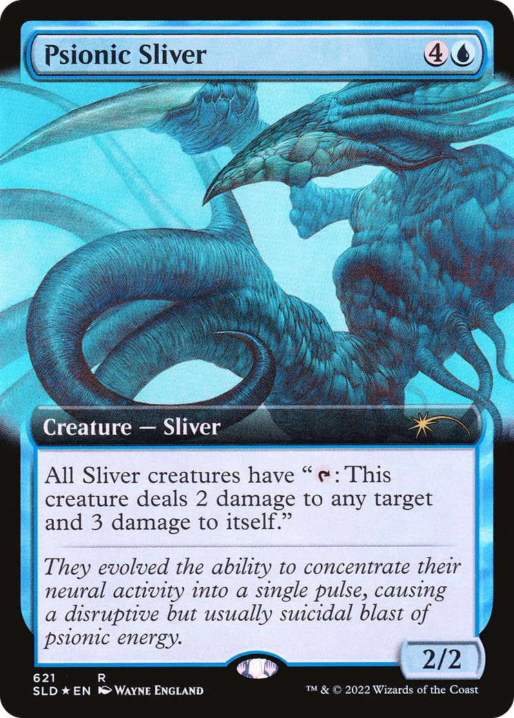 Psionic Sliver (Extended Art) [Secret Lair Drop Promos] | Card Citadel