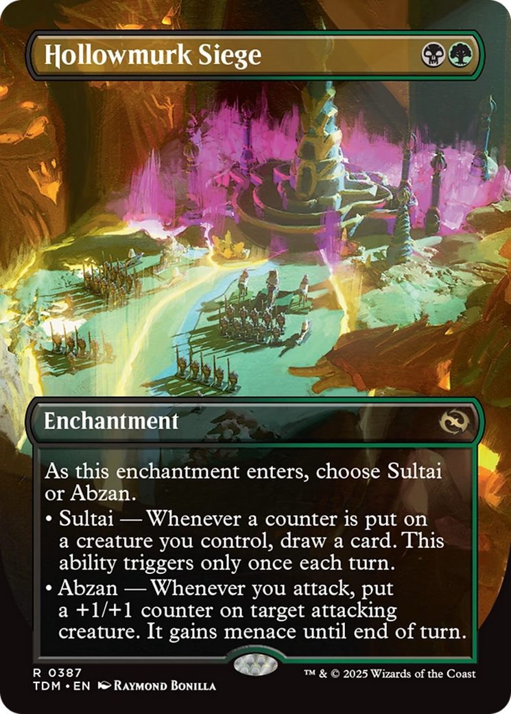 Hollowmurk Siege (Borderless) [Tarkir: Dragonstorm] | Card Citadel