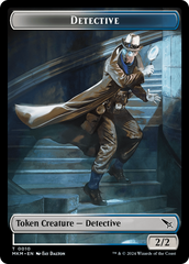 Detective // Ooze Double-Sided Token [Murders at Karlov Manor Tokens] | Card Citadel