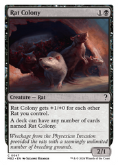 Rat Colony (White Border) [Mystery Booster 2] | Card Citadel