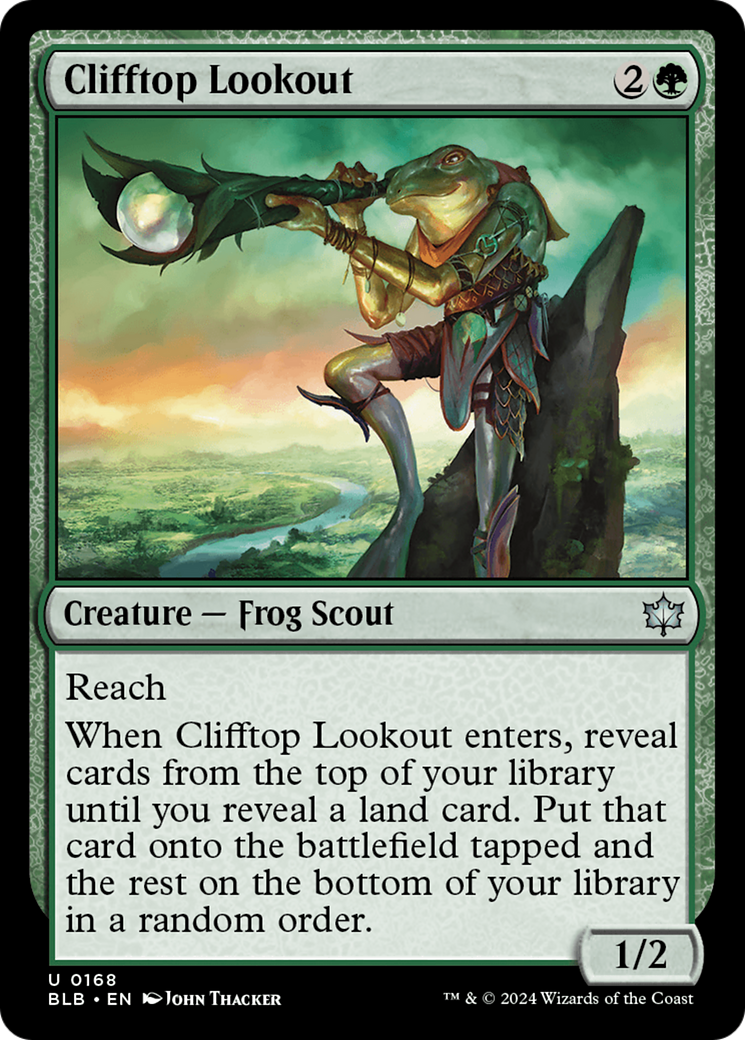 Clifftop Lookout [Bloomburrow] | Card Citadel