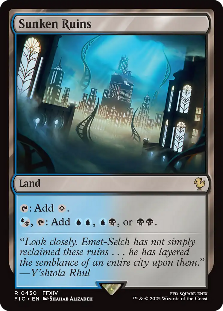 Sunken Ruins [FINAL FANTASY Commander] | Card Citadel