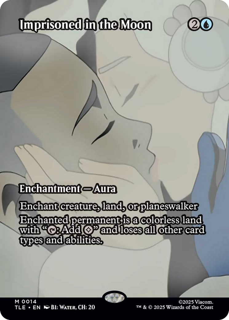 Imprisoned in the Moon (Borderless) [Avatar: The Last Airbender: Eternal-Legal] | Card Citadel