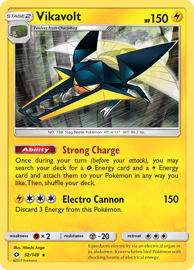 Vikavolt (52/149) [Sun & Moon: Base Set] | Card Citadel