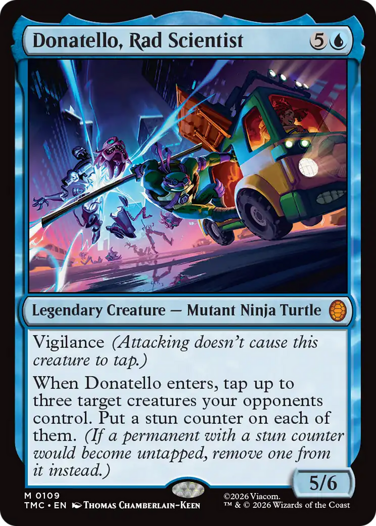 Donatello, Rad Scientist [Teenage Mutant Ninja Turtles Commander] | Card Citadel