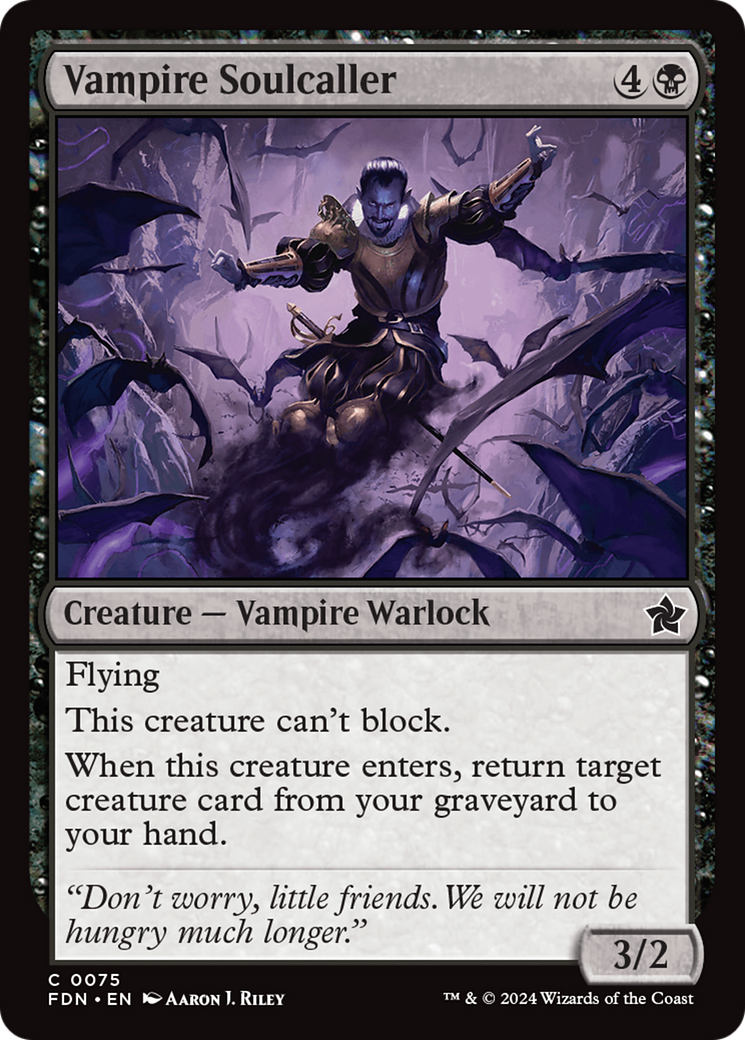 Vampire Soulcaller [Foundations] | Card Citadel