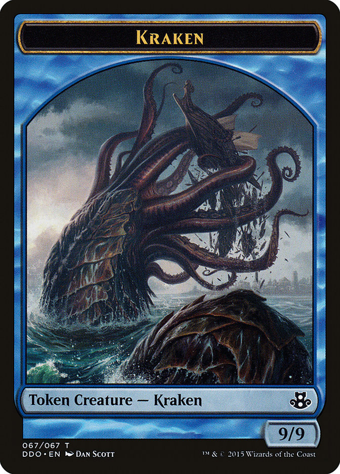 Kraken Token [Duel Decks: Elspeth vs. Kiora] | Card Citadel