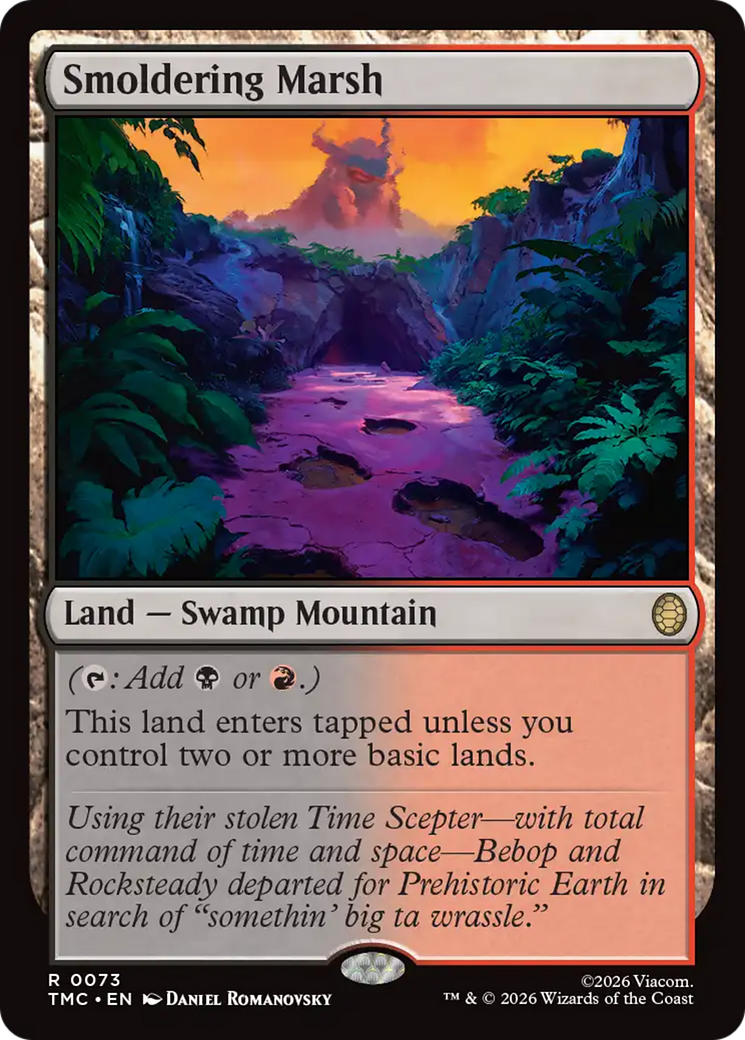 Smoldering Marsh [Teenage Mutant Ninja Turtles Commander] | Card Citadel