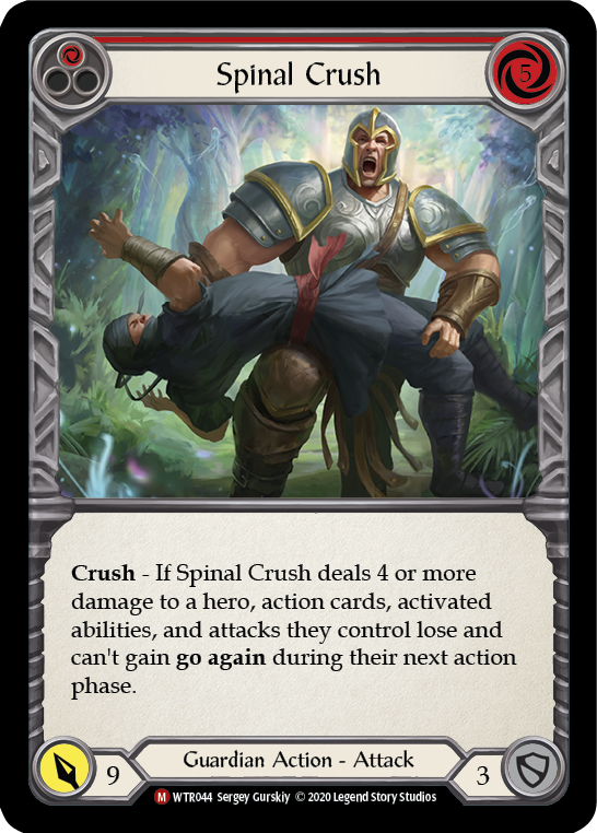 Spinal Crush [U-WTR044] (Welcome to Rathe Unlimited)  Unlimited Rainbow Foil | Card Citadel