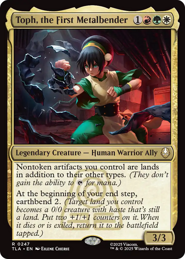 Toph, the First Metalbender [Avatar: The Last Airbender] | Card Citadel