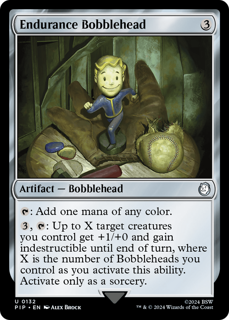 Endurance Bobblehead [Fallout] | Card Citadel